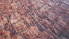 Ashler Slate / Ashlar Cut Slate Stamped Concrete