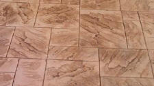La Habra Ashler Slate Stamped Concrete