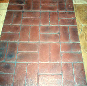 MATCRETE� Old Brick Basket Weave (Smooth Joint) 