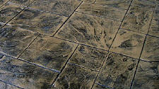 Extra Large Ashler Slate Stamped Concrete