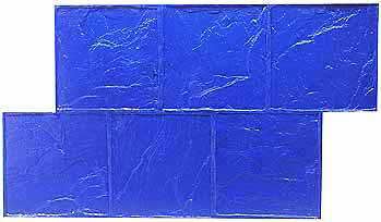 MATCRETE� 12" Slate Running Bond Decorative Concrete Stamp