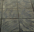 12" Grouted Slate Tile