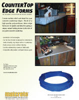 Split Face Granite Countertop Edge Forms Brochure